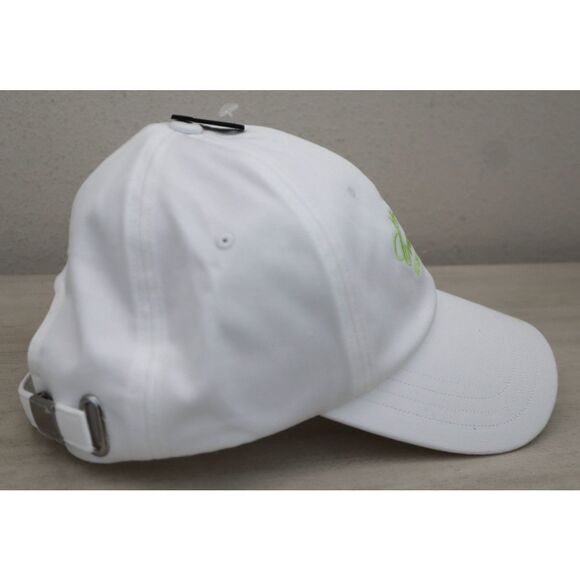 Lululemon LU9CKDS Sz S/M White/Sour Green Courtside Classic Unisex Ball Cap - Picture 4 of 8